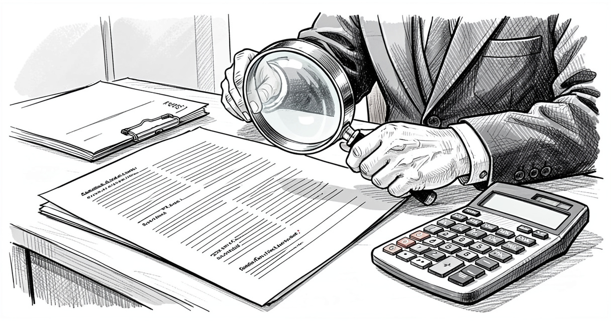 Insurance fraud investigation documents on desk - guide assurance France