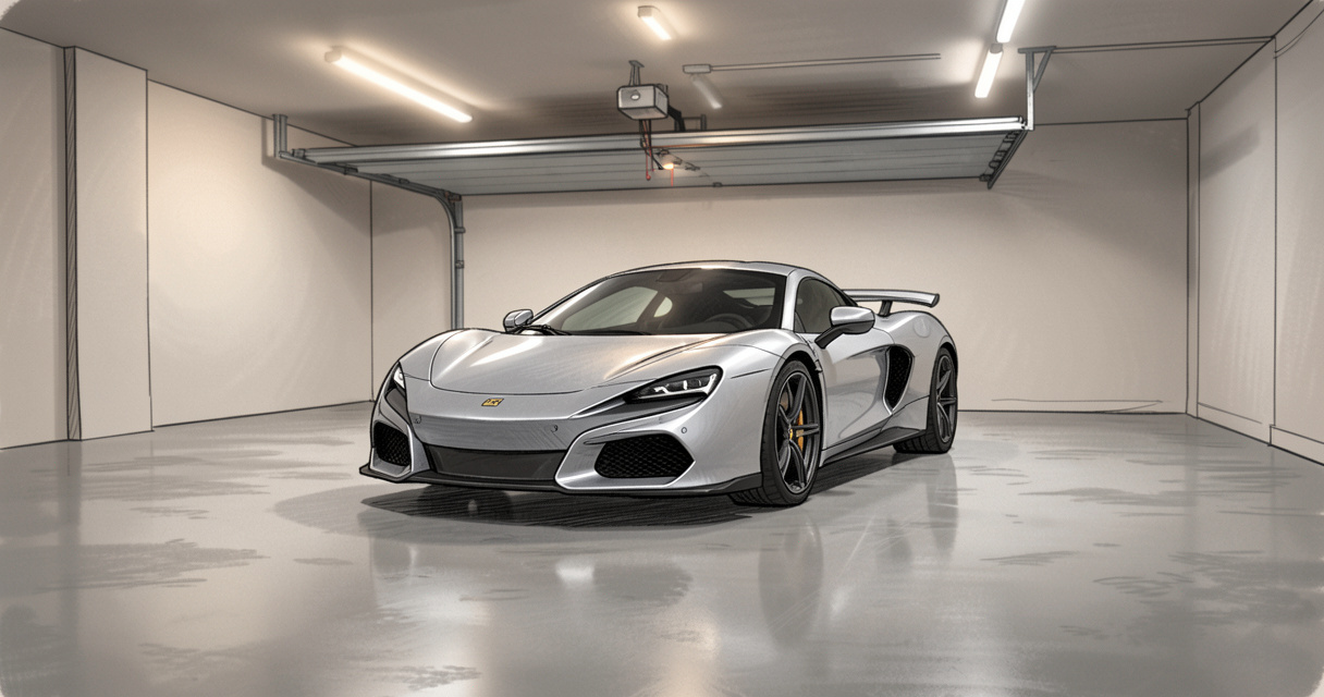 Assurance pour voiture exotique, couverture en valeur agréée dans un garage sécurisé